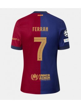 Barcelona Ferran Torres #7 Heimtrikot 2024-25 Kurzarm